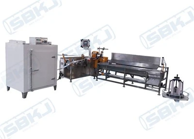 Mesin Pembentuk Saluran Udara Fleksibel Aluminium Automatik HVAC